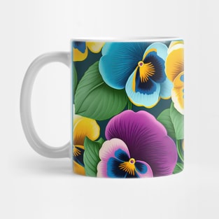 Pansies Mug